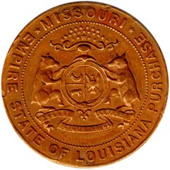 1904 Louisiana Purchase Exposition Official SCD – Silver